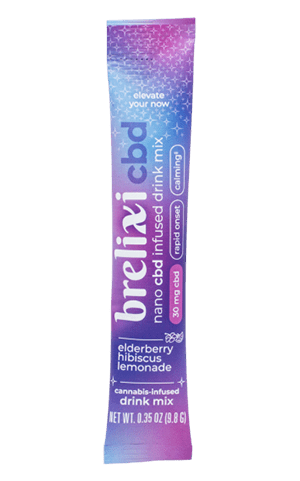 nano cbd-infused lemonade drink mix with electrolytes ~ brelixi